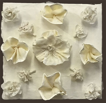 White Suffrage Flowers