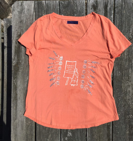 Medium Orange Suffrage Shirt