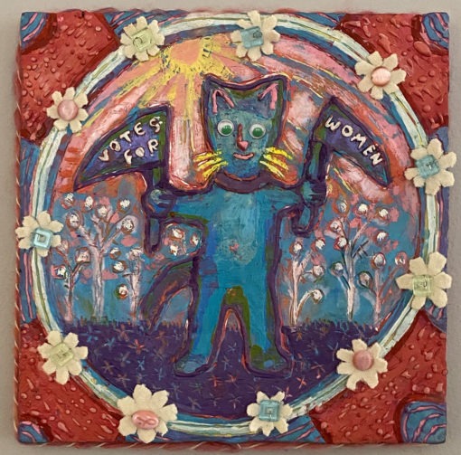 Saxon the Suffrage Cat